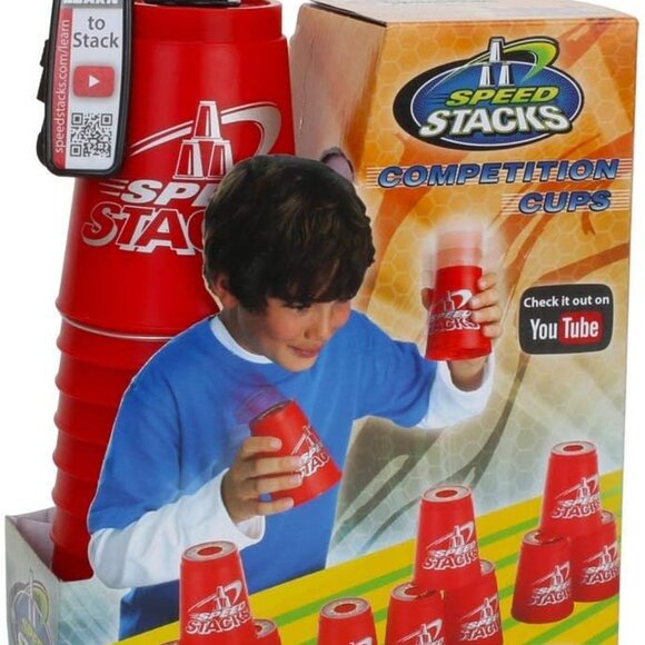 Speed Stacks Competition Cups Authentic Sport Stacking Set -Red Brand New - Picture 7 of 16